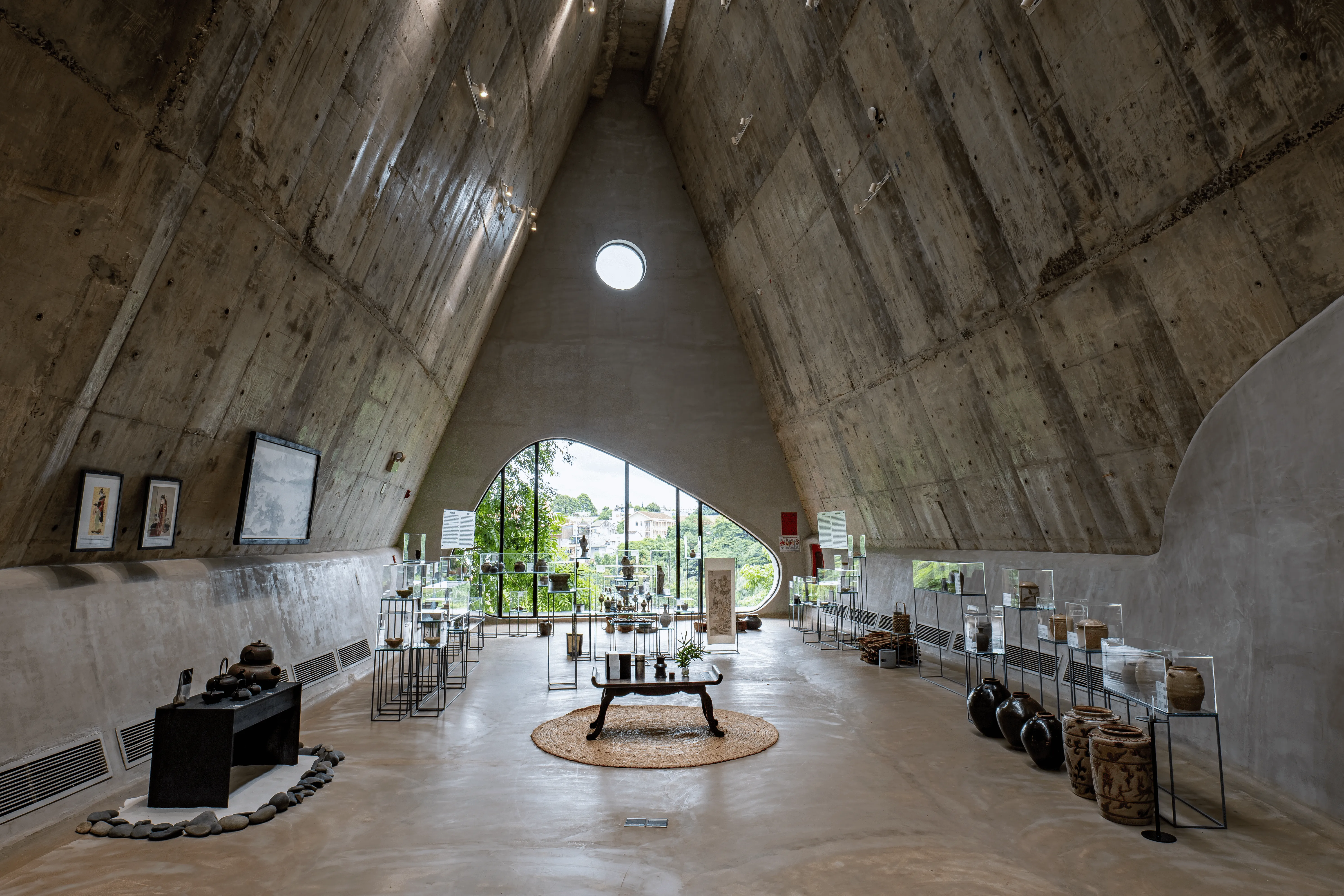 Khu trưng bày Cafe Thiền