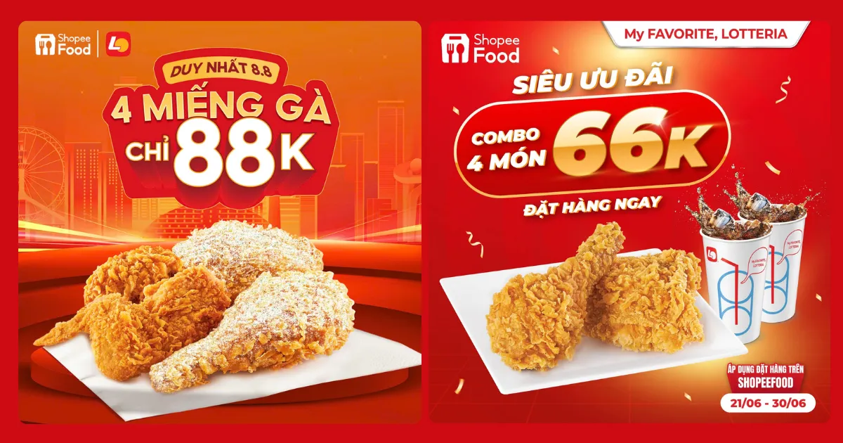 Khuyến mãi Lotteria