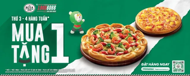 Khuyến mãi The Pizza Company