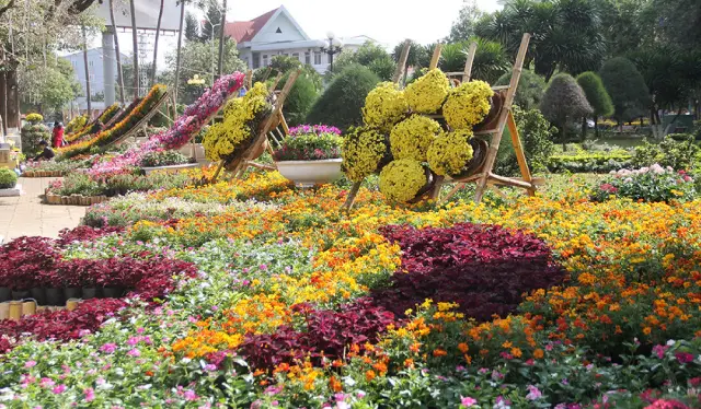 Chợ hoa Tết