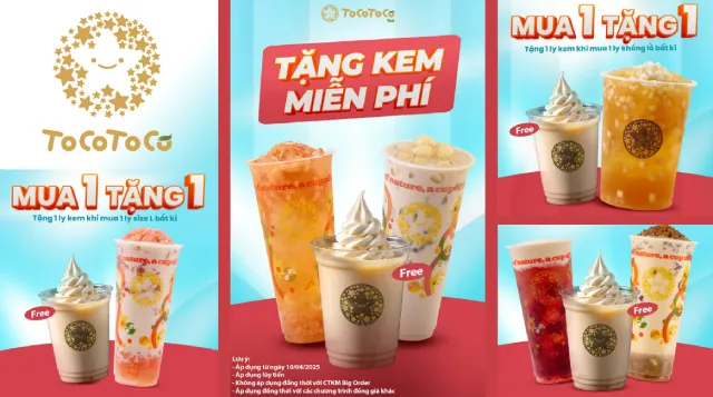 Cập nhật chương trình khuyến mãi mới nhất tại ToCoToCo Buôn Ma Thuột