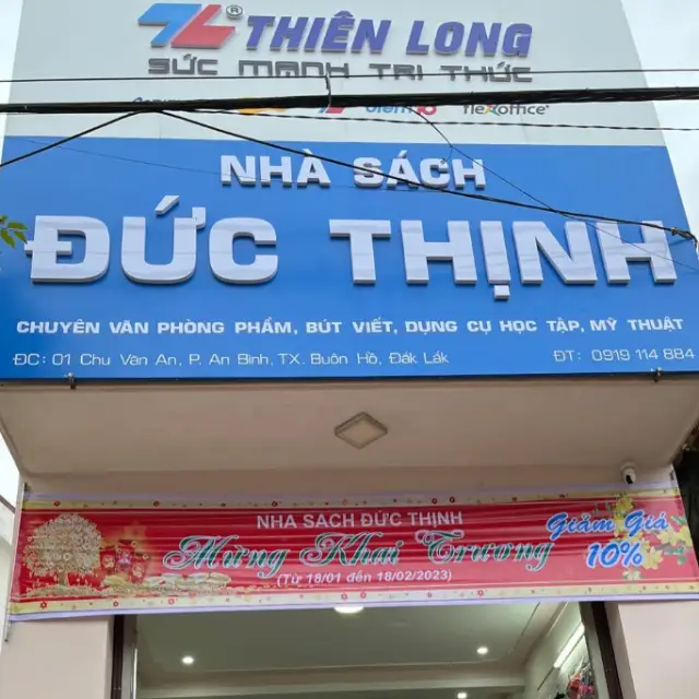 Nhà sách Đức Thịnh Buôn Hồ